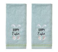 SKL Home Ensemble de Serviettes essuie-Mains Lapin de Pâques