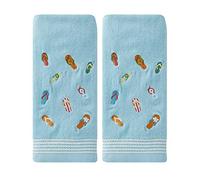 SKL Home Flips & Flops Lot de 2 Serviettes essuie-Mains, Taille S
