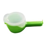 SKLIQMMV Pince de scellage for collations, Conservation des Aliments, en Plastique, Gadgets Cuisine Voyage, for Sac Rangement, Clip for Capuchon(Green -1)
