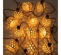 SKLUM Guirlande de Jardin avec Lumières LED et Chargeur Solaire (7,40 m) Ducrot -