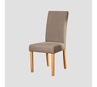 Lot De 2 Chaises De Salle À Manger En Tissu Cindy Gris