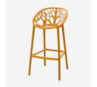 SKLUM Lot de 2 Tabourets Hauts Ores Moutarde ↑65 cm