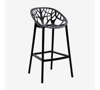 SKLUM Lot de 2 Tabourets Hauts Ores Noir ↑65 cm