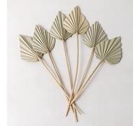 Lot De 6 Branches Séchées Décoratives Beliefe Vert Bambou Vert