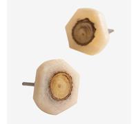 Set De 2 Poignées Eidet Naturel Multicolore
