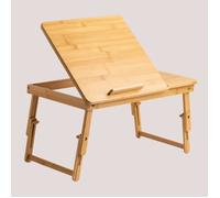 SKLUM Table d'appoint pliante pour ordinateur portable en bambou Tecnik Bambou