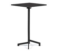 SKLUM Table de Bar Pliante et Convertible en 2 Hauteurs en Acier (60x60 cm) Dely Noir