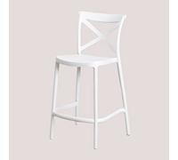 SKLUM Tabouret Haut Otax Blanc ↑65 cm