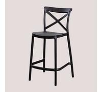 SKLUM Tabouret Haut Otax Noir ↑65 cm