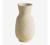SKLUM Vase décoratif Fait Main en Papier mâché Reynolds Beige Crème