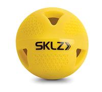 SKLZ 212684 Lot de 6 Ballons de Baseball lestés pour entraînement de Baseball, Taille limitée et Impact élevé, Jaune