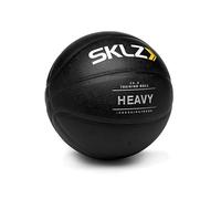 SKLZ Control Basketball, ballon pondéré 1,36kg pour améliorer dribble, passes et rebonds, cuir synthétique de haute qualité, 74,9cm, idéal entraînement intérieur et extérieur, performance optimale
