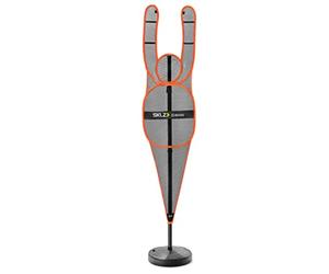 SKLZ DMBK-000-02 Mannequin de défense de Basket-Ball Orange/Noir | Orange; hauteur réglable 198-244 cm; défenseur portable avec bras levé; léger, montage facile