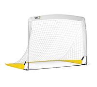 SKLZ Football Goal-EE Set Pop-Up But de Football Portable, Matériel d'entraînement de Football, Blanc/Jaune, 1,20 x 0,90 m, Lot de 2