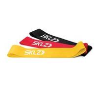 SKLZ Jeu de bandes de résistance Mini Bands 3 pcs Jaune rouge noir Multicolore G