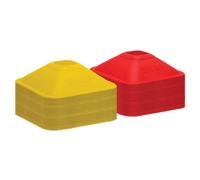 SKLZ - Mini Cones Plots - Mixte - Rouge/Jaune, 5 cm