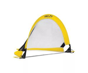SKLZ Mixte Playmaker Soccer Goal cages de but, Noir/Jaune, Taille unique EU | Jaune/Noir; set de 2; ouverture de gonflage avec fermeture à vis; léger et portable; avec sac