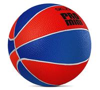 SKLZ Pro Mini Swish Foam Ball - Ballon en Mousse 13cm pour Un Jeu intérieur Silencieux, sûr dans Toute la Maison et Compatible avec Tous Les Panneaux SKLZ Pro Mini Hoop, Rouge/Bleu