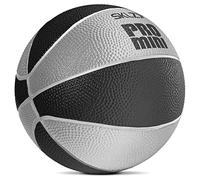 SKLZ Pro Mini Swish Foam Basketball,Ballon intérieur 12,7cm pour Enfants, Compatible Pro Mini Hoops, Mousse Douce, Jeu Silencieux et sûr, Parfait Maison, développement Technique, Noir/Argent