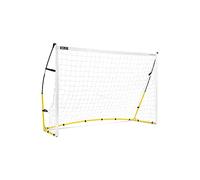 SKLZ Quickster But de Football, But de Football Transportable, Installation Rapide, Blanc / Noir / Jaune, 8ft x 5ft, 2,44 x 1,53 m
