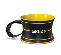 SKLZ Shallow Shot Golf Swing Trainer-Synchronisez Vos Bras et Votre Corps pour des Coups Plus Droits, Design Pliable et réglable de 10 à 15 cm pour Une précision optimale du Swing.