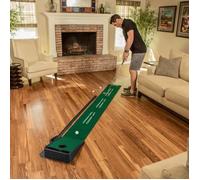SKLZ Accelerator Pro, Tapis Intérieur de Putting, Accessoire de Golf, Tapis de Golf, Vert Foncé, 9ft / 275cm