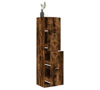 SKM Armoire d'apothicaire chêne fumé 40x41x174,5 cm Bois ingénierie,Meubles,Armoires & Meubles de Rangement,Casiers & armoires de Rangement,Brun,38KG,3309649