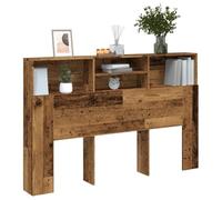 SKM Armoire de tête de lit Vieux Bois 160x19x103,5 cm,Meubles,Lits & Accessoires,Têtes et Pieds de lit,Brun,24.3KG,856870