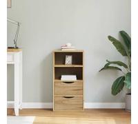 SKM Armoire latérale avec tiroirs ODDA 40x24x79 cm Bois Massif pin,Meubles,Armoires & Meubles de Rangement,Buffets & bahuts,Brun,8KG,4103593