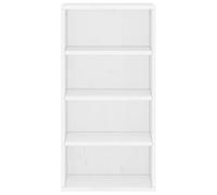 SKM Armoire latérale ODDA Blanc 40x24x79 cm Bois Massif pin,Meubles,Armoires & Meubles de Rangement,Buffets & bahuts,Blanc,10KG,4103602