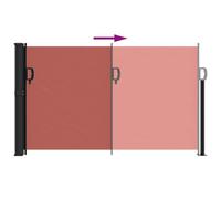 SKM Auvent latéral rétractable Terre Cuite 120x600 cm,Maison & Jardin,Pelouses & Jardins,Vie en extérieur,Parasols & voiles d'ombrage,Orange,5.95KG,4004498
