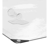 SKM Bâche Transparente avec œillets 2x10 m polyéthylène,Quincaillerie,Accessoires de quincaillerie,Bâches,Transparent,2.35KG,4018509