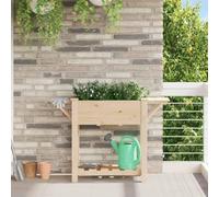 SKM Cache-Pot de Jardin avec étagère Beige 111 x 37 x 76.5 cm,Maison & Jardin,Pelouses & Jardins,Jardinage,Pots & Cache-Pots,Beige,7.8KG,42006574