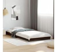 SKM Cadre de lit sans Matelas Noir 90x190 cm,Meubles,Lits & Accessoires,Lits & Cadres de lit,Noir,17.54KG,845181
