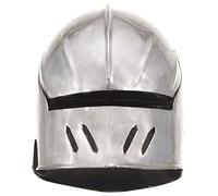 SKM Casque de Chevalier médiéval Antique pour GN Argenté Acier,Arts & Loisirs,Loisirs & Arts créatifs,Articles de Collection,Armes de Collection,2.42KG,286215