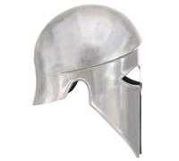 SKM Casque de Guerrier Grec Antique pour GN Argenté Acier,Arts & Loisirs,Loisirs & Arts créatifs,Articles de Collection,Armes de Collection,1.74KG,286212