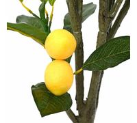 SKM Citronnier Artificiel 136 Feuilles 120 cm Vert,Maison & Jardin,Décorations,Fleurs & Plantes artificielles,Vert,4.55KG,4103589