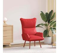 SKM Fauteuil Relaxant Rouge 69 x 74 x 93 cm Faux Cuir,Meubles,Fauteuils et chaises,Fauteuils,Rouge,10.7KG,42001861