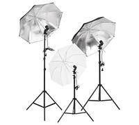 SKM Kit de Studio Photo avec 閏lairage et Toile de Fond,Appareils Photo,Photographie,蒫lairage & Studio,Lampes Studio & flashs,Noir,9.91KG,3094702