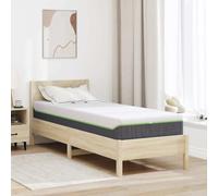 SKM Matelas Blanc et Gris 70 x 200 cm Ressort ensaché,Meubles,Lits & Accessoires,Matelas,Blanc,14.1KG,4106359