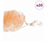 SKM Pierres à Lécher en Sel 20 pcs Rose Sel Rock,Articles pour Animaux,Rose,2.7KG,42000113