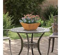 SKM Pot de Jardin en Forme de Bol 5 pcs Rouillé 35 x 35 x 15 cm,Maison & Jardin,Pelouses & Jardins,Jardinage,Pots & Cache-Pots,Cuivre,7.2KG,873809