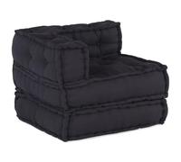 SKM Pouf modulaire Anthracite 70x70x54 Tissu,Maison & Jardin,Décorations,Coussins de chaises & canapés,Anthracite,13.7KG,4019025