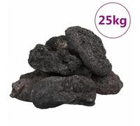 SKM Roches volcaniques 25 kg Noir 10-30 cm,Articles pour Animaux,Articles pour Animaux de Compagnie,Accessoires pour Poissons,D閏orations pour Aquariums,Noir,26.45KG,155326