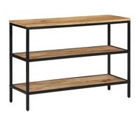 SKM Table Console 100x35x70 cm Bois de manguier Massif Brut,Meubles,Tables,Tables Basses et Tables d'appoint,Tables d'appoint,Brun,15.1KG,374073