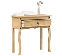 SKM Table Console Corona 73x35x73 cm Bois de pin Massif,Meubles,Tables,Tables Basses et Tables d'appoint,Tables d'appoint,Brun,10KG,4002776