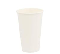 SKM Tasses à café en Papier 1000 pcs 16oz 400ml Blanc,Entreprise & Industrie,Restauration,Vaisselle jetable,Tasses jetables,Blanc,12.65KG,4102793