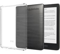 Skn Coque Pour Kobo Clara Hd Etui 6"" (2018) [Reinforced Corners] Antichoc Anti-Jaunissement Mince Gel De Silicone Dos Clair Léger Côtés Mats Grip Pare-Chocs Tpu Pour Liseuse (Transparent Clair)
