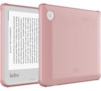 Skn Coque Pour Kobo Libra 2 Case 7" [Reinforced Corners] Antichoc Anti-Jaunissement Mince Gel De Silicone Dos Clair Léger Côtés Mats Grip Pare-Chocs Tpu Pour Liseuse (Rose Clair)[Kin6250978]