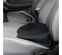 SKNFFF Coussin de siège Auto pour Ford Puma 2019-2023 2024, Housse de siège Auto en Mousse à mémoire de Forme, Coussin compensé pour siège Auto(Noir)